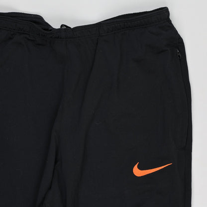 Nike Dri-FIT Black Track Pants Medium 76 cm Inseam 38 cm Waist Polyester