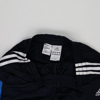 adidas Navy Blue Vintage Track Pants Large 77 cm Inseam 89 cm Waist Nylon