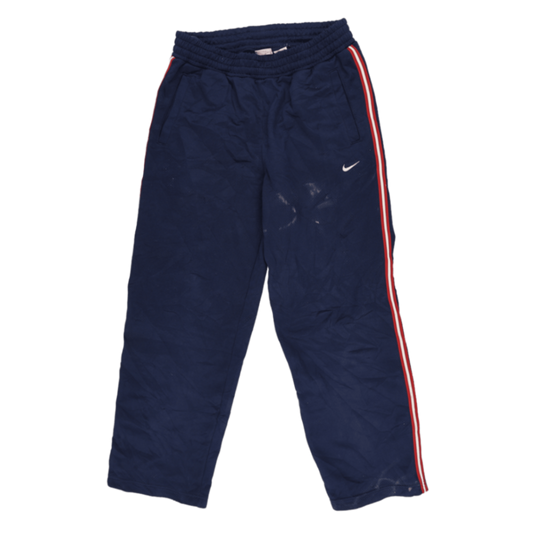 Nike Vintage Navy Track Pants for Men Size Medium 100% Polyester