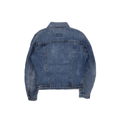 Levi's Vintage 70500-02 Blue Denim Trucker Jacket Size 38 Cotton