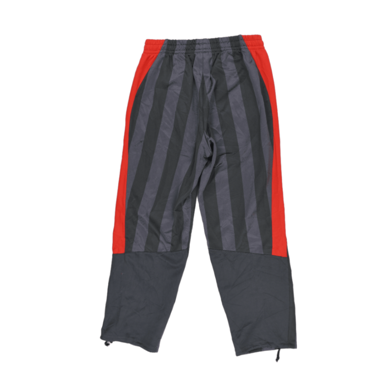 PUMA Vintage Track Trousers Grey Red Large 78 cm Inseam Polyester Blend