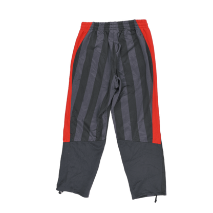 PUMA Vintage Track Trousers Grey Red Large 78 cm Inseam Polyester Blend