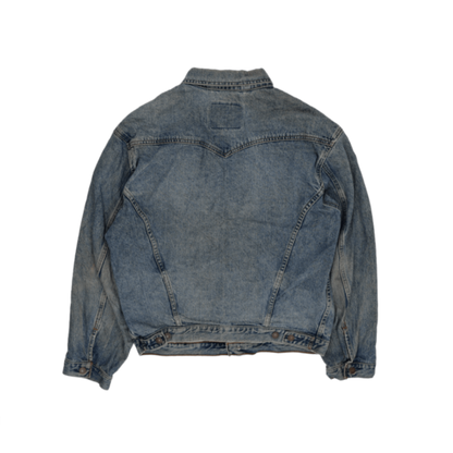 Levi's Vintage Blue Stonewash Denim Trucker Jacket Size Large Cotton