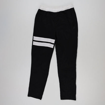 Fila Black Track Pants Men's Large 80 cm Inseam Polyester Blend