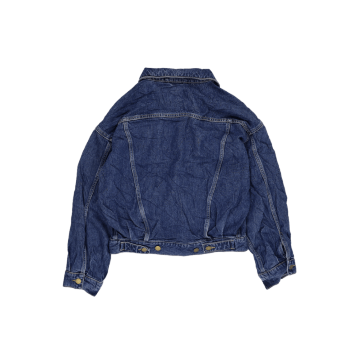 Lee x H&M Vintage Blue Denim Jacket Medium Cotton Collared