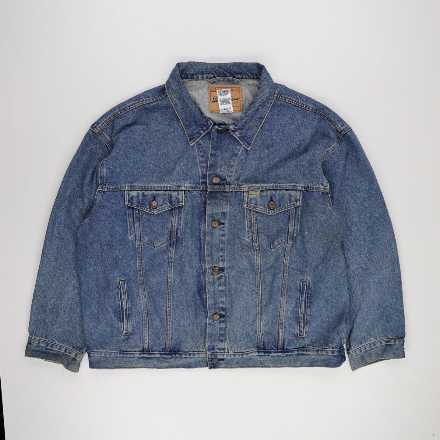 Levi's Vintage Denim Jacket Blue 3XL 100% Cotton Collared