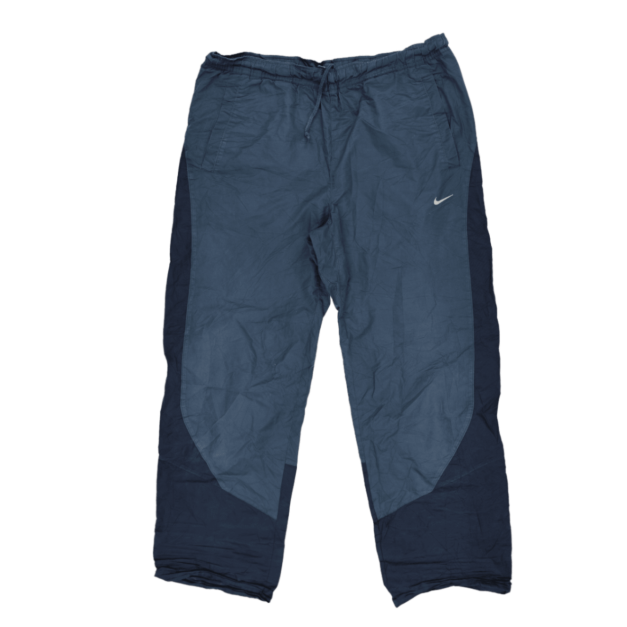 Nike Vintage Navy Blue Track Pants Large 80cm Inseam 86cm Waist Nylon