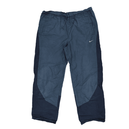Nike Vintage Navy Blue Track Pants Large 80cm Inseam 86cm Waist Nylon