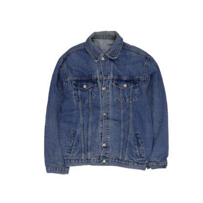 Levi's Vintage Denim Trucker Jacket Blue Large 100% Cotton Unisex
