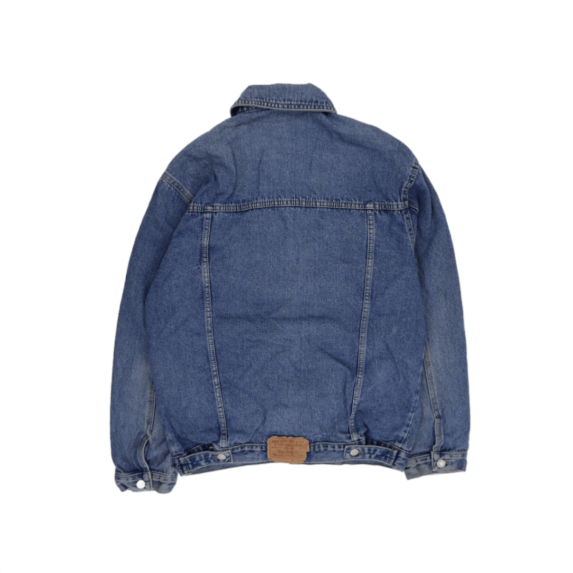 Levi's Vintage Denim Trucker Jacket Blue Large 100% Cotton Unisex