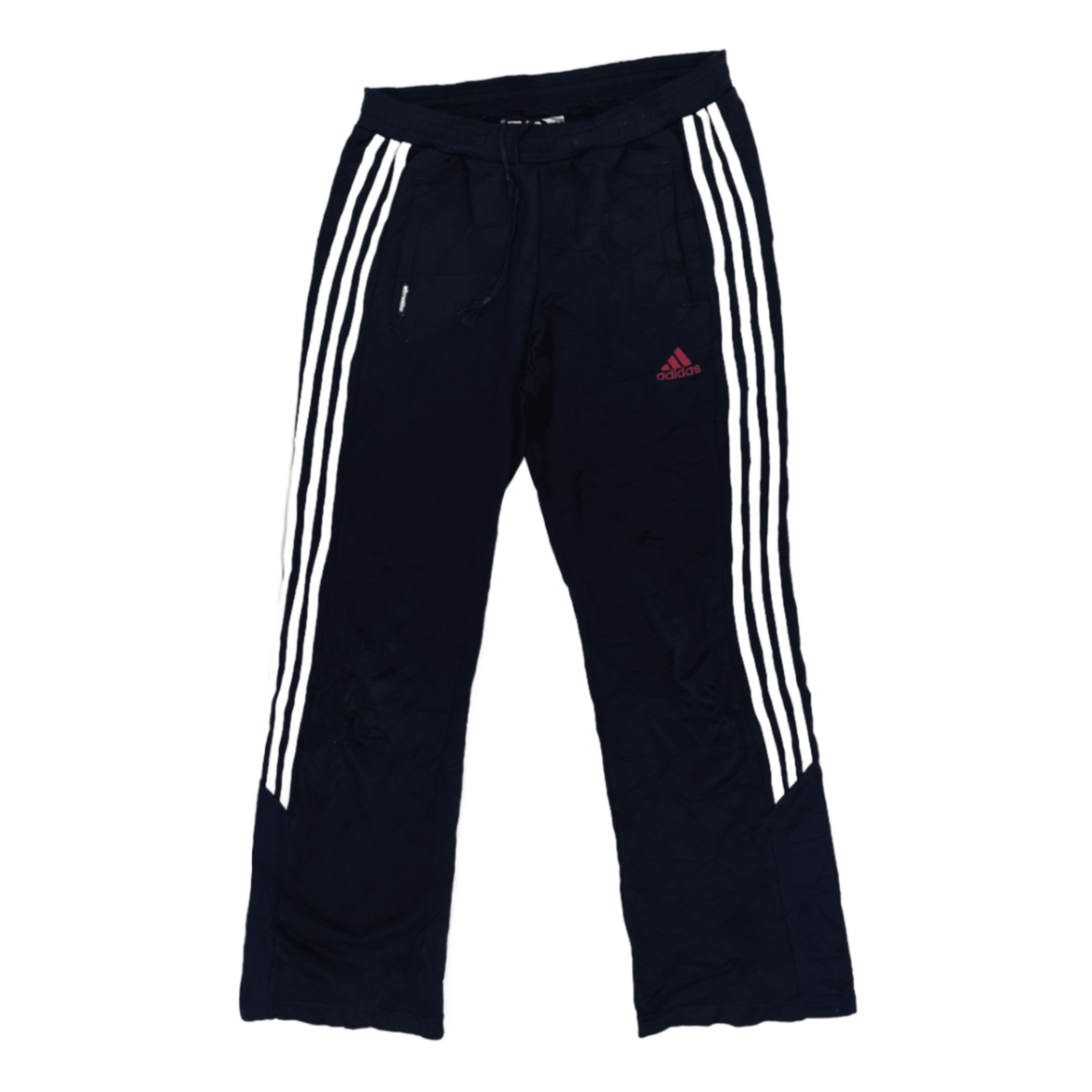 Adidas Climalite Track Pants Navy Blue Large 44 Waist 79 Inseam Polyester