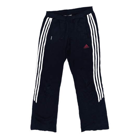 Adidas Climalite Track Pants Navy Blue Large 44 Waist 79 Inseam Polyester