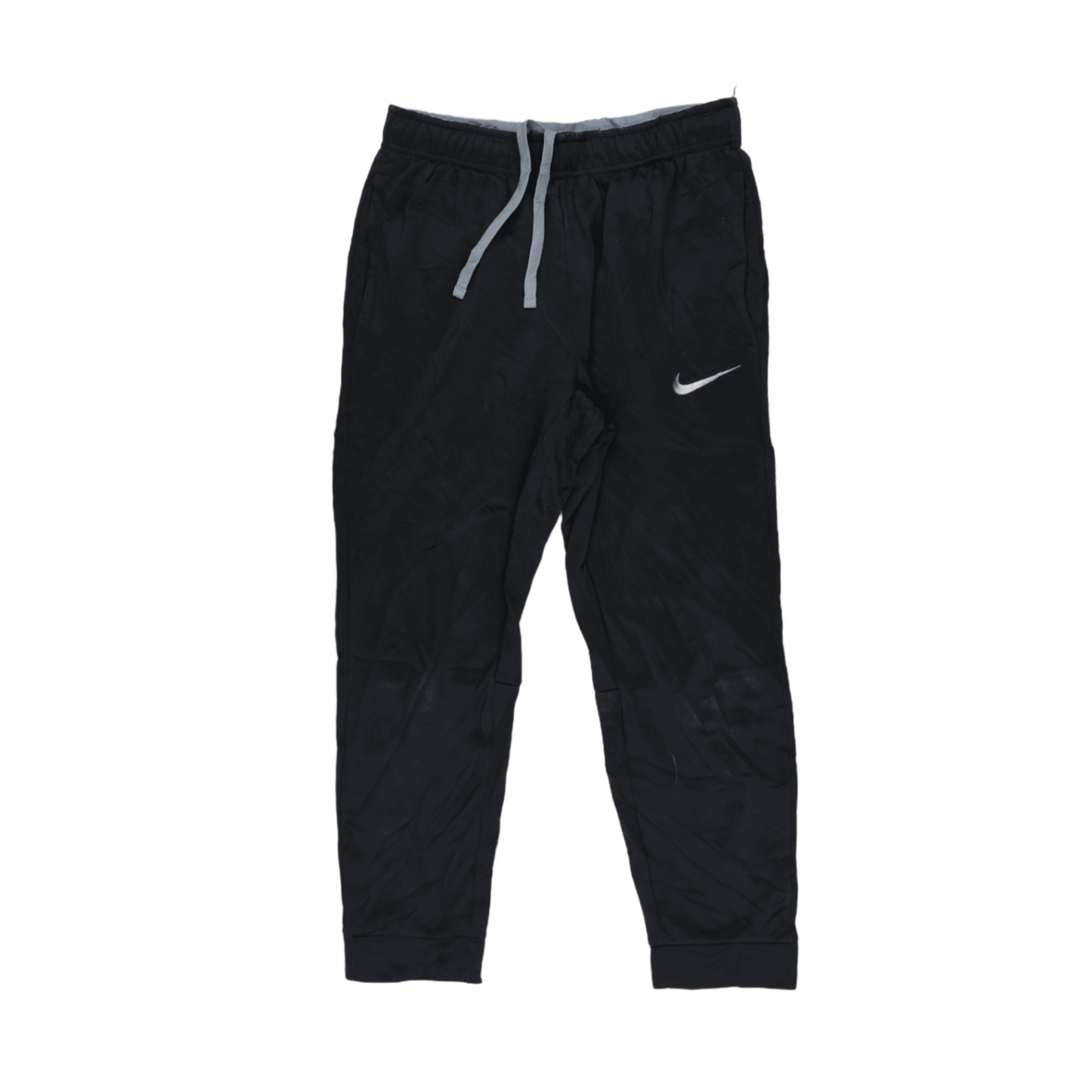 Nike Therma Fit Black Sports Joggers Men's Medium 76cm Inseam 38cm Waist Polyester Blend