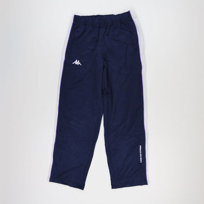 Kappa Track Pants Navy Blue Mens Size M Polyester Blend Inseam 31 inches Waist Size 30-34 inches