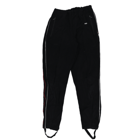 PUMA Vintage Black Track Trousers Men's Medium Polyester Blend 77 cm Inseam 84 cm Waist