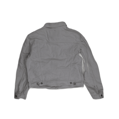 Levi's White Denim Trucker Jacket Large Cotton Denim Vintage