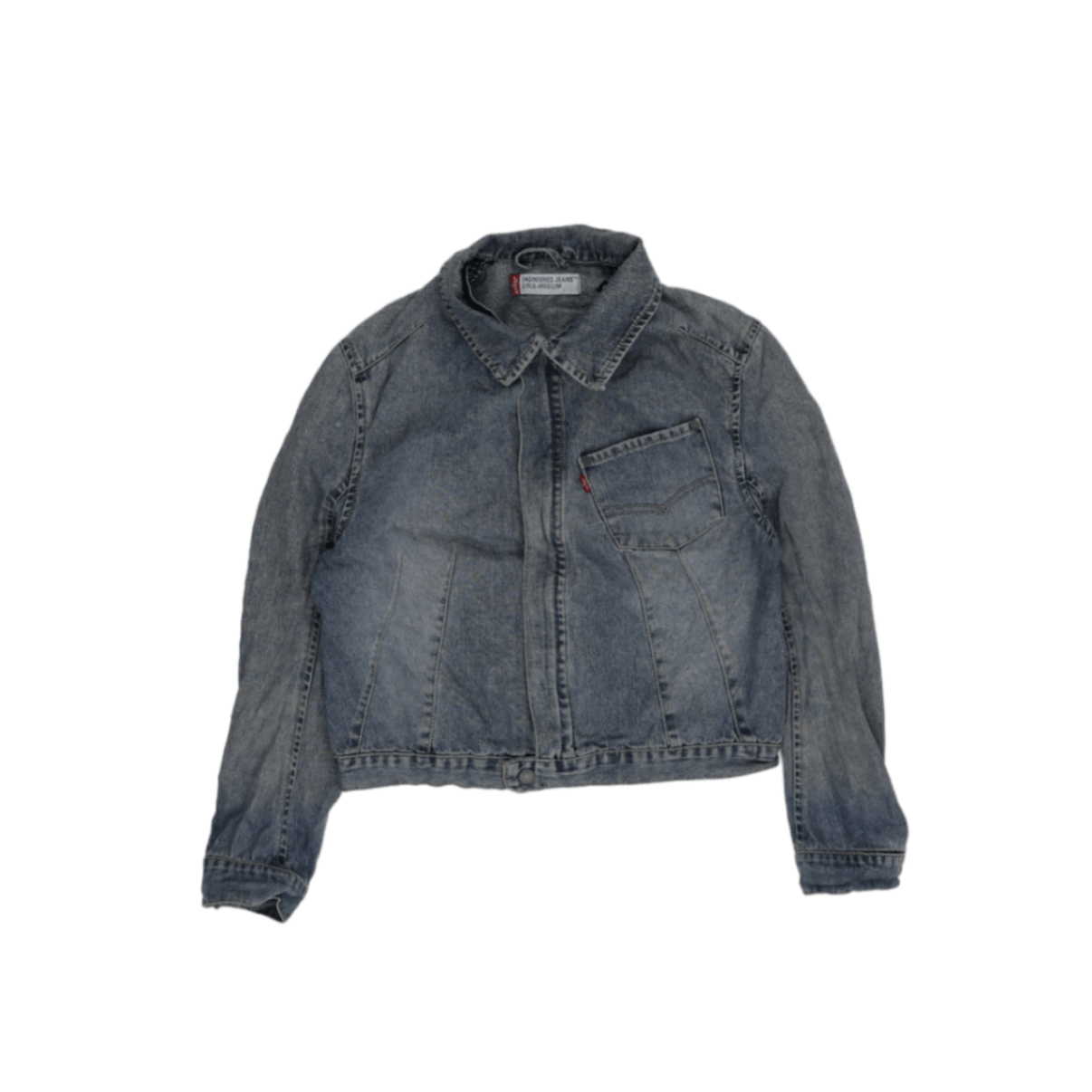 Levi's Engineered Jeans Vintage Blue Denim Jacket Medium Cotton