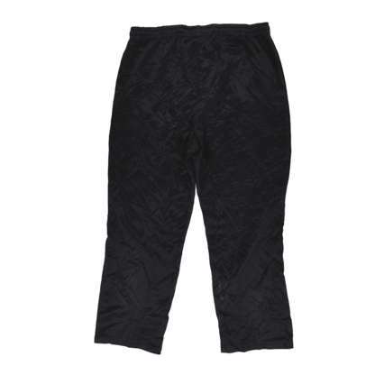 Starter Vintage Black Track Trousers Men's Size L 79 Inseam Polyester