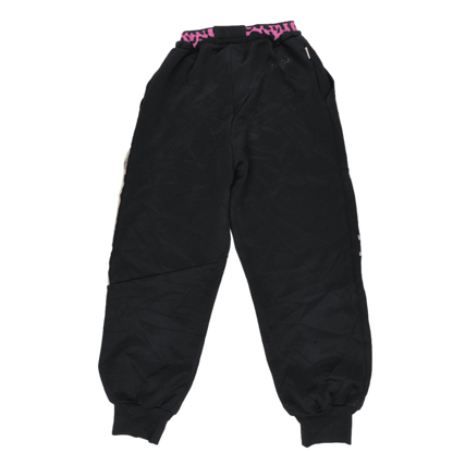 adidas Climalite Black Gold Pink Tracksuit Bottoms Medium Polyester