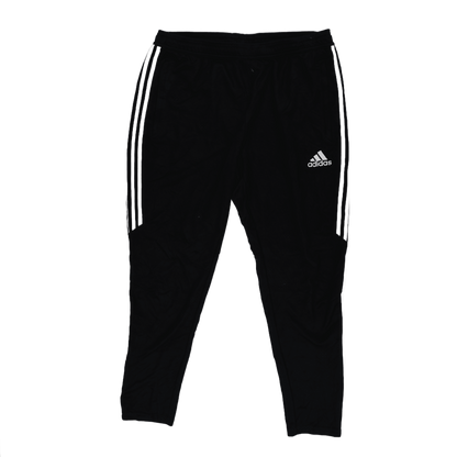 adidas Black Track Pants Medium 40 Inseam Polyester