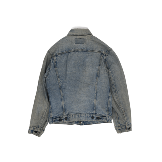 Levi's Vintage Blue Denim Trucker Jacket Size Large Cotton