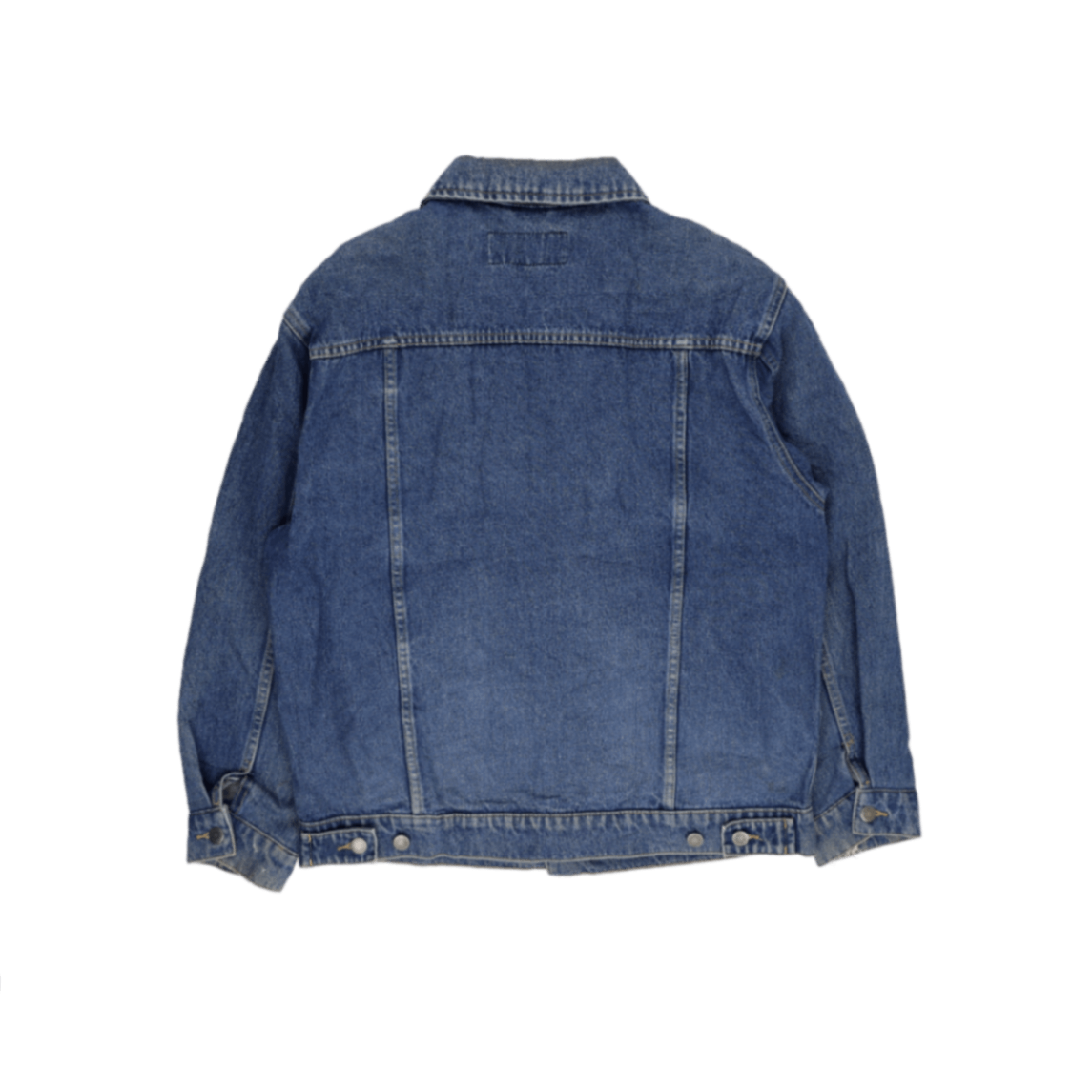 Wrangler Hero Vintage Denim Jacket Blue Medium Cotton Denim Unisex