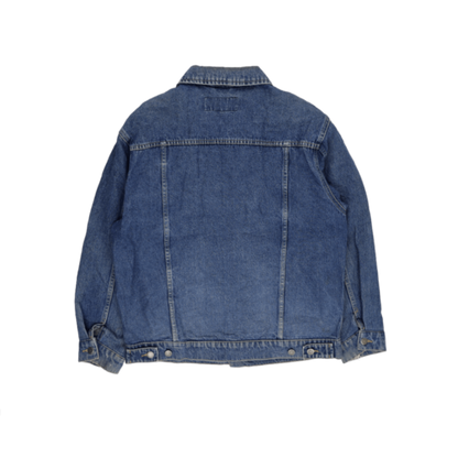 Wrangler Hero Vintage Denim Jacket Blue Medium Cotton Denim Unisex