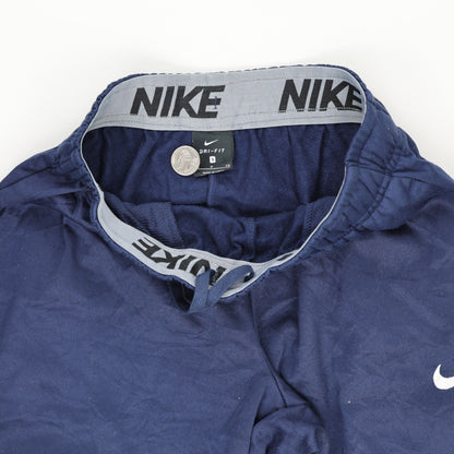 Nike Dri-FIT Navy Blue Joggers Size Small Polyester Blend