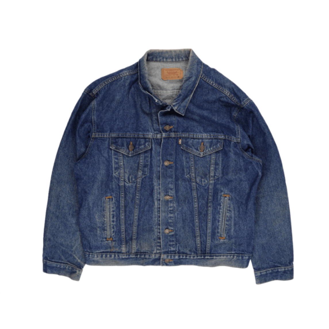 Levi's Vintage 70506 Trucker Jacket Classic Blue Size 48 Cotton Denim