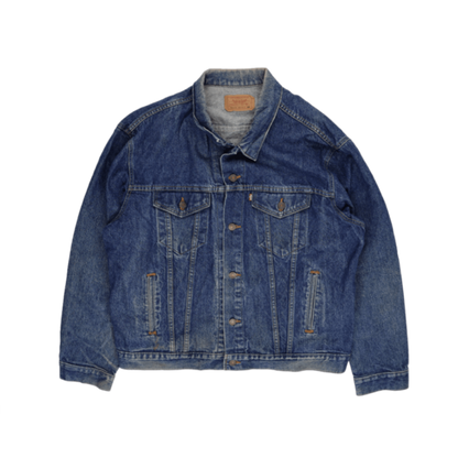 Levi's Vintage 70506 Trucker Jacket Classic Blue Size 48 Cotton Denim