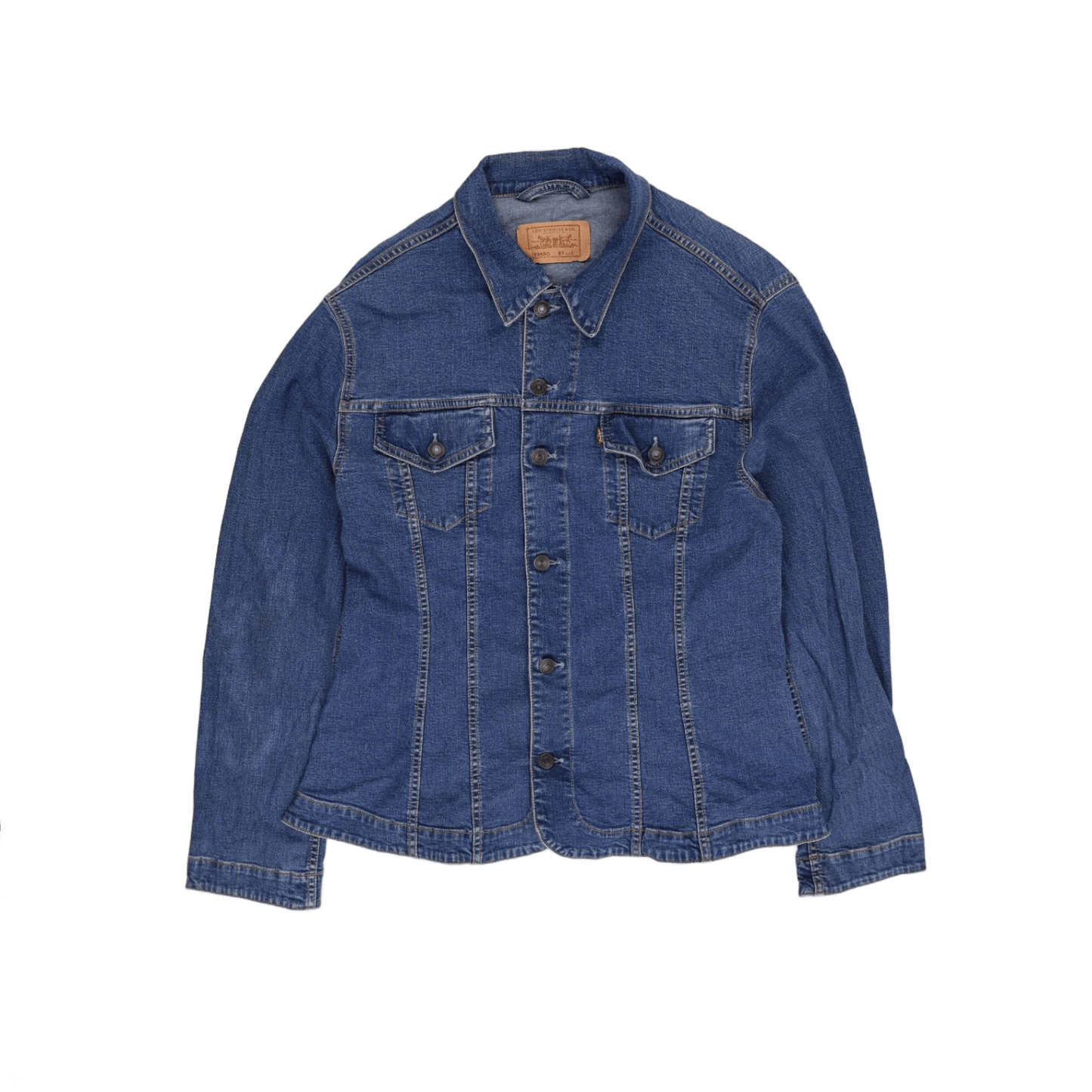 Levi's Vintage Denim Trucker Jacket Blue Large Cotton