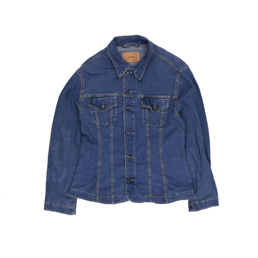 Levi's Vintage Denim Trucker Jacket Blue Large Cotton