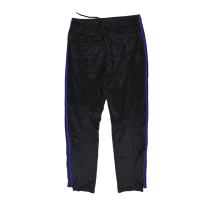 adidas Originals Black Purple Track Trousers Men Size Medium 78 cm Inseam 84 cm Waist Polyester