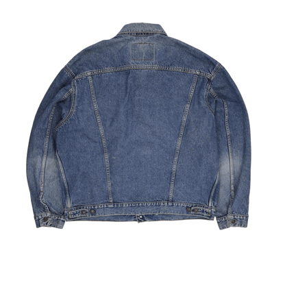 Levi's Vintage Blue Denim Trucker Jacket Men Large Cotton