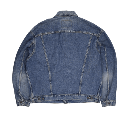 Levi's Vintage Blue Denim Trucker Jacket Men Large Cotton