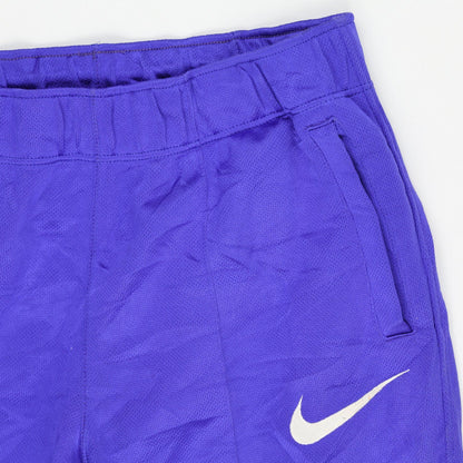 Nike Men's Purple Tracksuit Joggers Large 75cm Inseam 38cm Waist Polyester Mesh