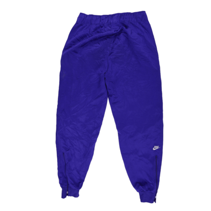 Nike Men's Purple Tracksuit Joggers Large 75cm Inseam 38cm Waist Polyester Mesh