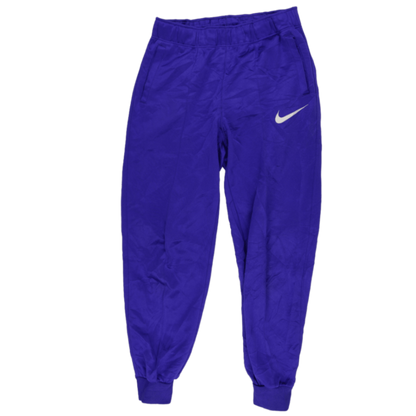 Nike Men's Purple Tracksuit Joggers Large 75cm Inseam 38cm Waist Polyester Mesh