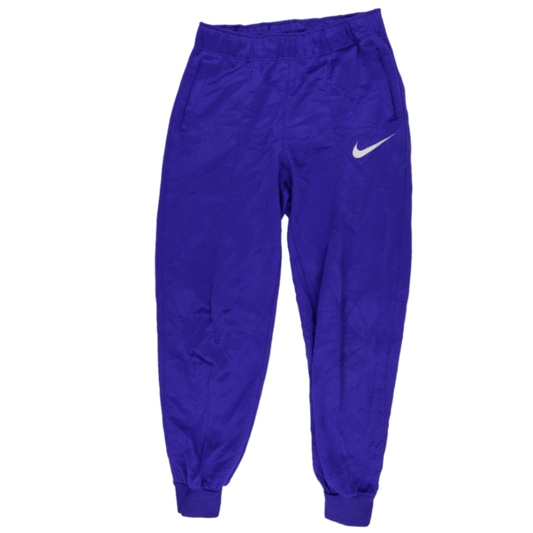 Nike Men's Purple Tracksuit Joggers Large 75cm Inseam 38cm Waist Polyester Mesh