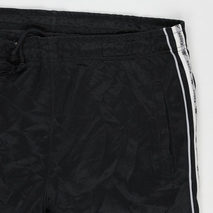 Kappa Black Track Pants Large Polyester Men's Trousers 79cm Inseam 42cm Waist