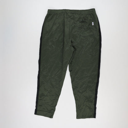 Fila Olive Green Track Trousers Large 74 cm Inseam 84 cm Waist Polyester