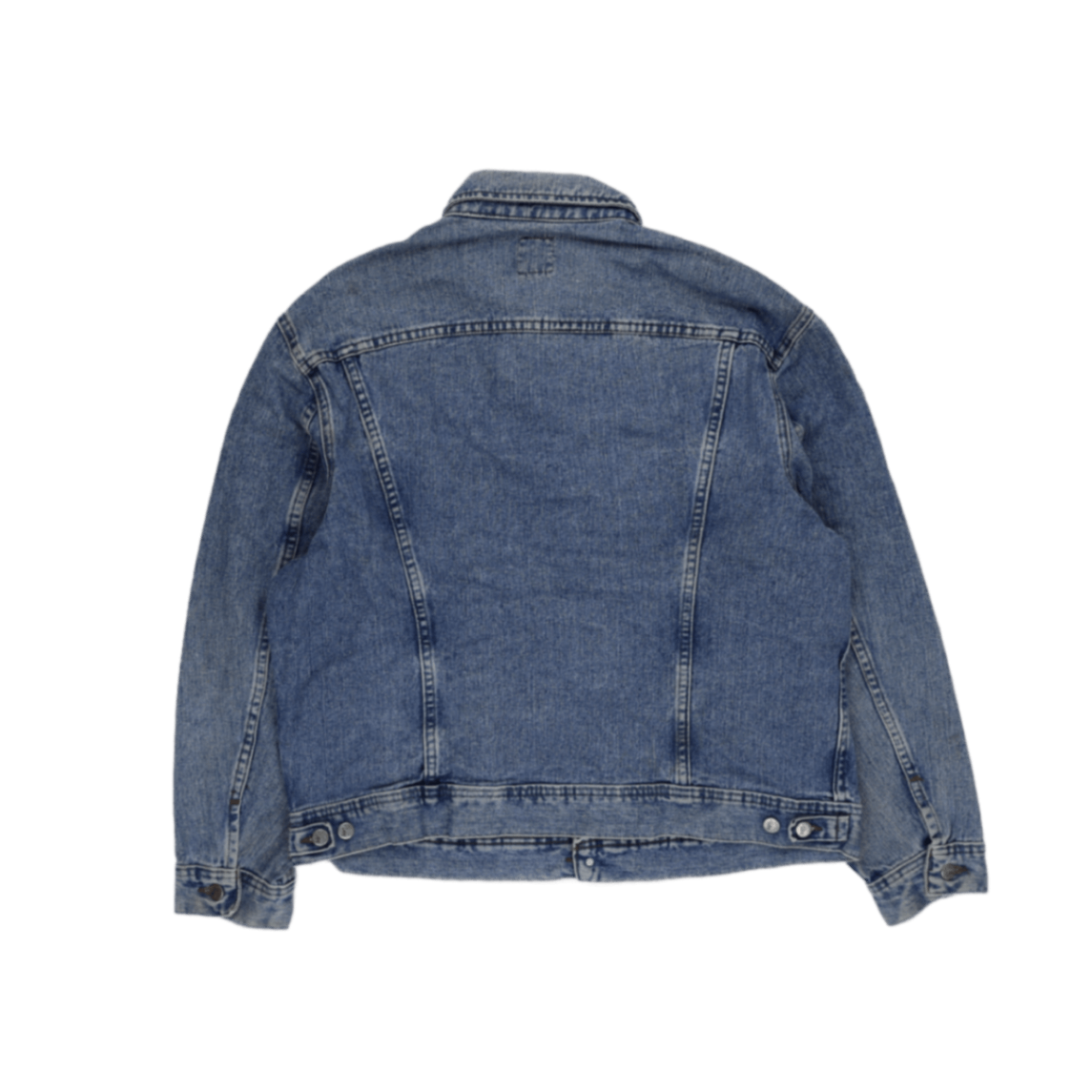 Lee Vintage Blue Denim Jacket Men Size Large Cotton