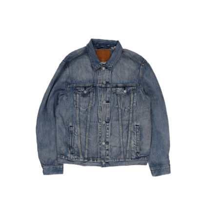 Levi's Vintage Blue Denim Jacket Size Large Cotton Denim Collared