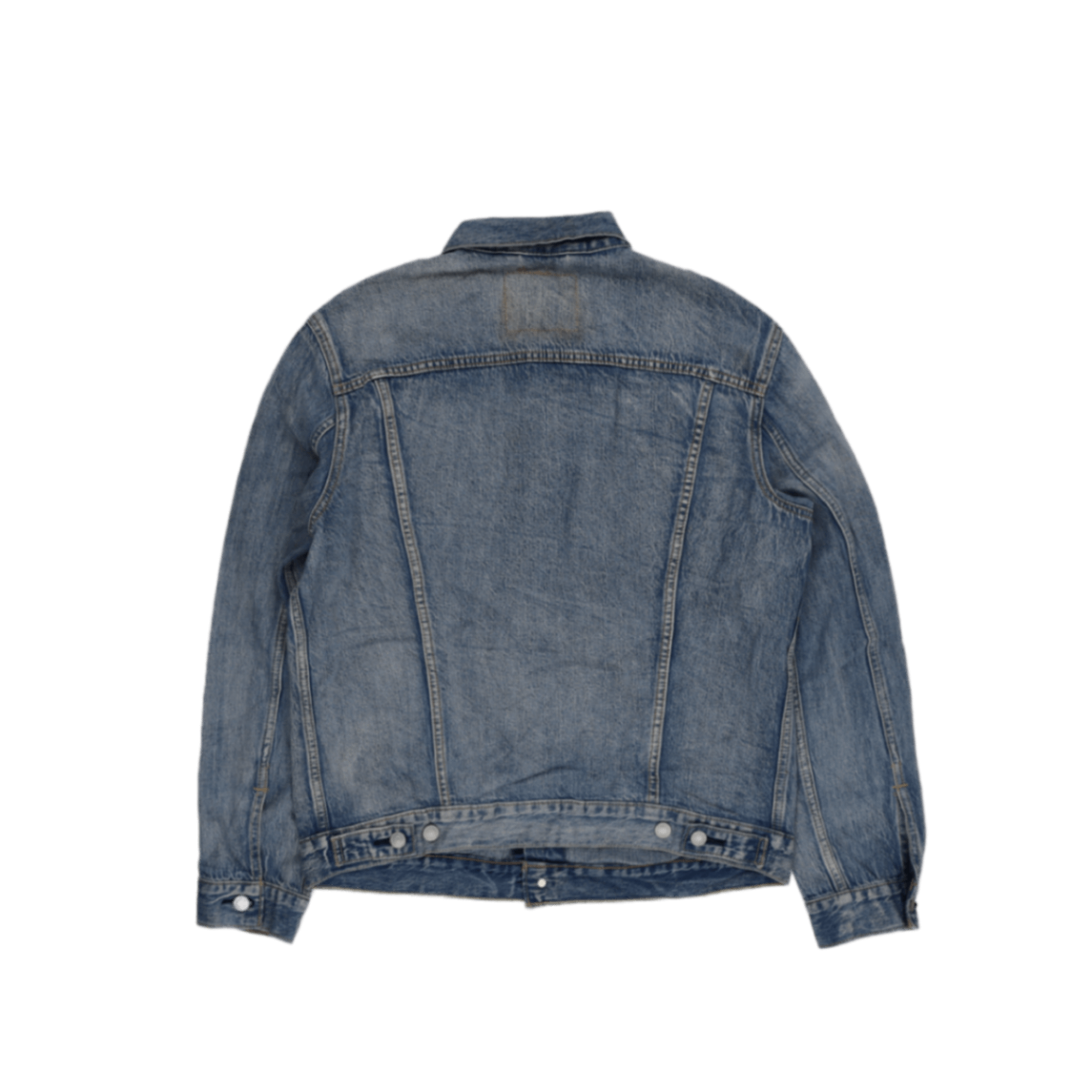 Levi's Vintage Blue Denim Jacket Size Large Cotton Denim Collared