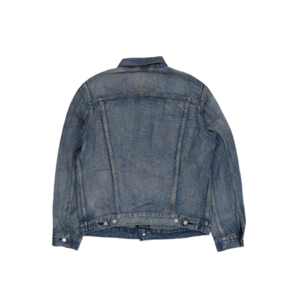 Levi's Vintage Blue Denim Jacket Size Large Cotton Denim Collared
