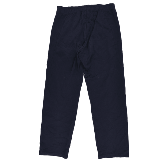 adidas Climalite Navy Track Trousers Men Size M Waist 38 Inseam 78 Polyester Used Very Good