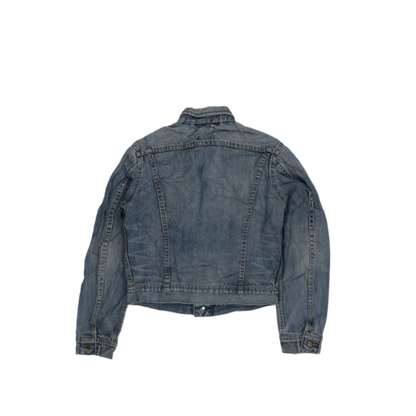 Lee Vintage Light Blue Denim Jacket Size M Cotton Denim Collared