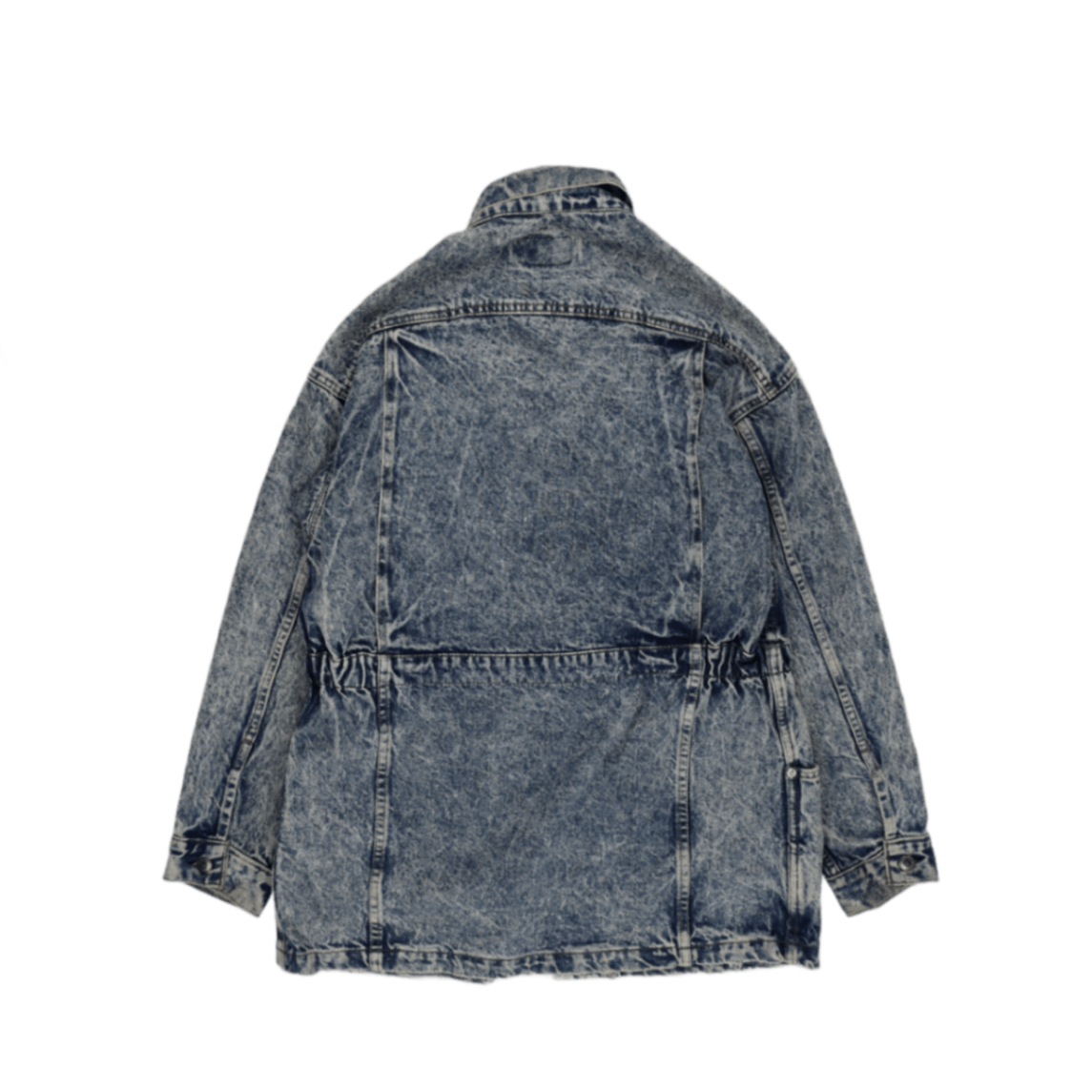 Levi's Vintage Blue Acid Wash Denim Jacket Large Cotton Denim