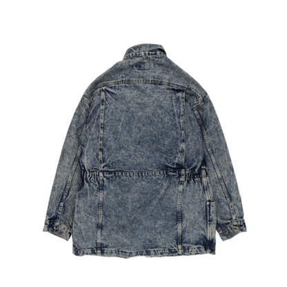 Levi's Vintage Blue Acid Wash Denim Jacket Large Cotton Denim