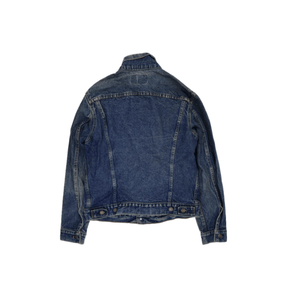 Levi's Vintage 70506-0216 Blue Denim Trucker Jacket Size 40R Medium Cotton